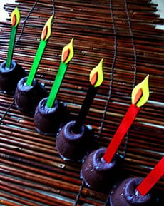 Make a Kid-Friendly Egg Carton Kinara
