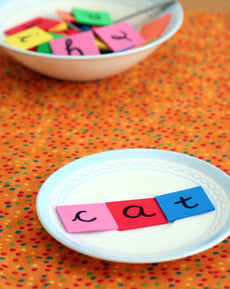Play with Words: A Pretend Bakery Game