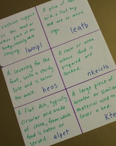 Scrambled Words
