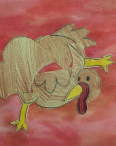 Make a Mixed-Up Turkey Collage