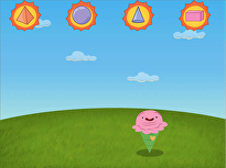 3D Shapes Ice Cream Attack