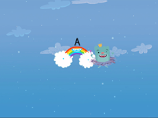 Alphabet Cloud Catcher: A-G