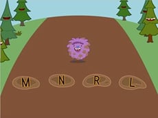 Alphabet Hopper: L, K, R