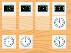 Clock Match: Time to Half-Hour