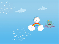 Cloud Catcher: Telling Time to the Half-Hour