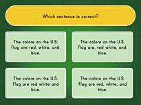 Using Commas in a Series: Quiz