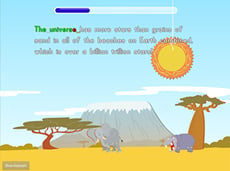 Typing Sentences for Accuracy: Cosmological Questions Savanna