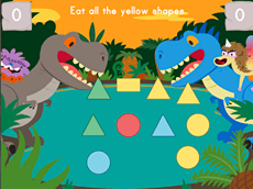 Dino Crunch: Colors