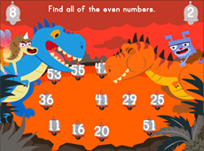Dino Crunch: Even or Odd?