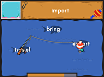 Dino Fishing: Antonyms