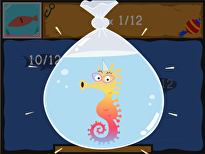 Dino Fishing: Multiplying Unit Fractions