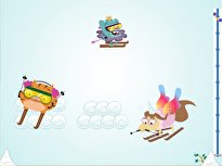 Ski Race: Counting to 10