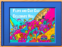 Floyd and CuzCuz Celebrate Holi