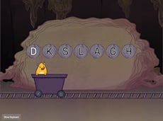 Home Row Typing: Uppercase Letters with Gem Miner