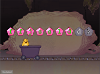 Home Row Typing: F-J-D-K-S-L with Gem Miner