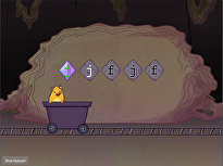 Home Row Typing: F and J with Gem Miner