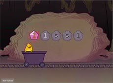 Home Row Typing: S and L with Gem Miner