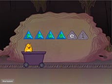 Top Row Typing: R-U-E-I with Gem Miner