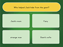 Jack and the Beanstalk Reading Comprehension