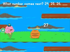Jumpy: Counting by Ones From 1 to 100