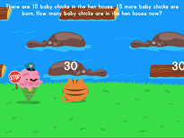 Jumpy: More Two-Digit Addition Word Problems