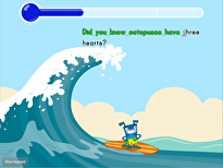 Typing Sentences for Accuracy: Nature Facts Surfing