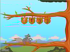 Home Row Typing: F and J with Squirrel