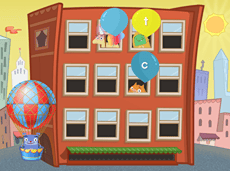 Lowercase Letter Balloon Pop