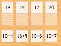 Match Addition Facts to 20 Set 2