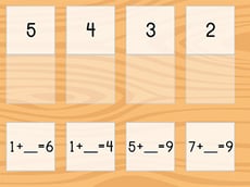 Match: Addition Within 10 and Missing Factors