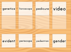 Match: Common Root Words