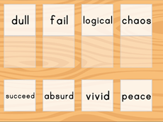 Match: Find the Antonyms