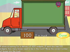 Multiplying by 100s: Moving Truck Multiplication