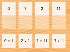 Multiply by 1: Matching