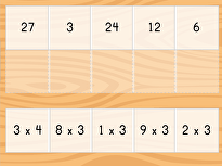 Multiply by 3 Matching