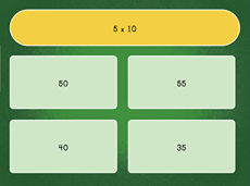 Multiply by 5: Quiz
