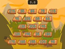 Number Chop: Skip Counting by 10 (Game 2)