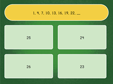 Solve the Number Pattern