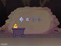 Typing Numbers: 5 and 6 with Gem Miner