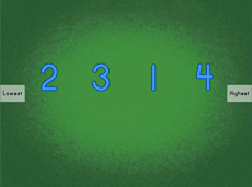 Ordering Numbers 1-10