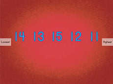 Ordering Numbers 11-20