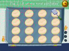 Flipping Pancakes Fractions