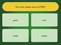 Sensory Words Quiz
