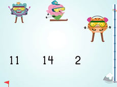 Ski Racer: Odd Numbers
