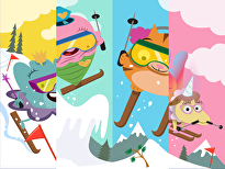 Ski Racer: Three-Digit Addition and Finding 10 More