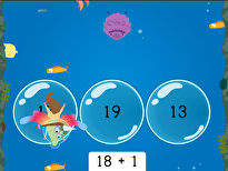 Treasure Diving: Addition Patterns of 1 More