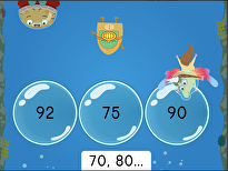 Treasure Diving: Counting by 10s
