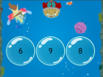 Treasure Diving: Numbers 1-10