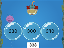 Treasure Diving: Rounding Three-Digit Numbers to the Nearest 10
