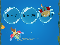 Treasure Diving: Solving One-Step Multiplication and Division Equations